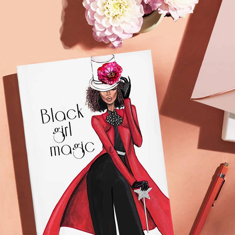 Black Girl Magic Greeting Card
