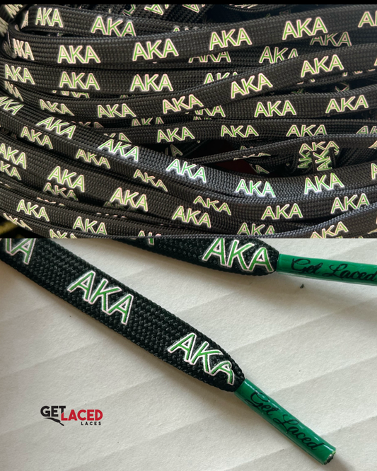 Greek Laces (Exclusive Edition): 54 inches / Alpha Kappa Alpha