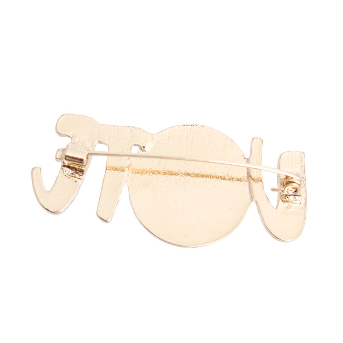 Brooch Sigma Gamma Vote Sorority Pin for Women: Gold / Gold and Blue