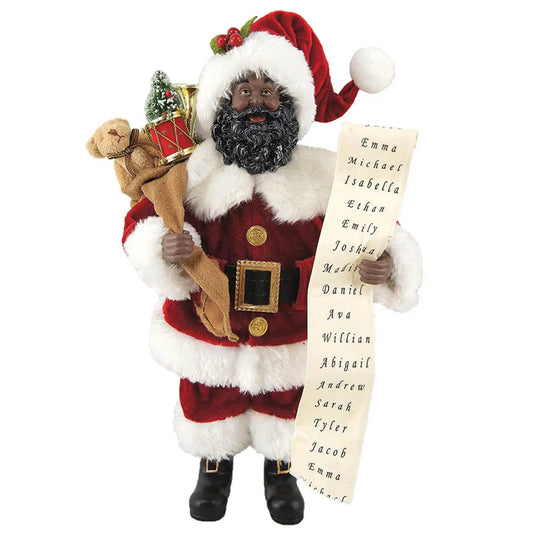 Santa with His List
