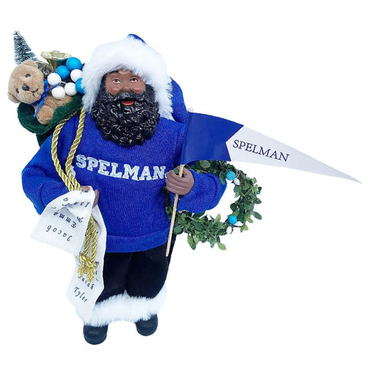 Spelman Santa with Flag