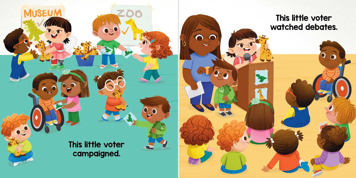 This Little Voter by Little Bee Books: Board Books; 16 pages / English