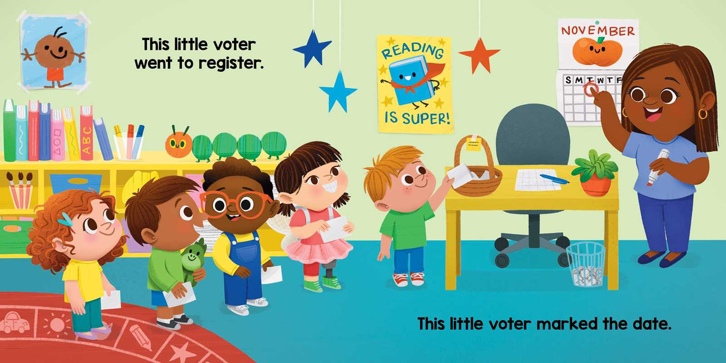This Little Voter by Little Bee Books: Board Books; 16 pages / English