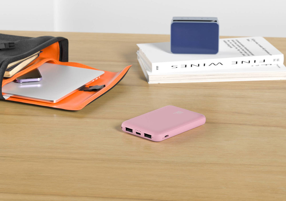 LAX 6600mAh Power Bank – Fast, Reliable, and Travel-Ready: White