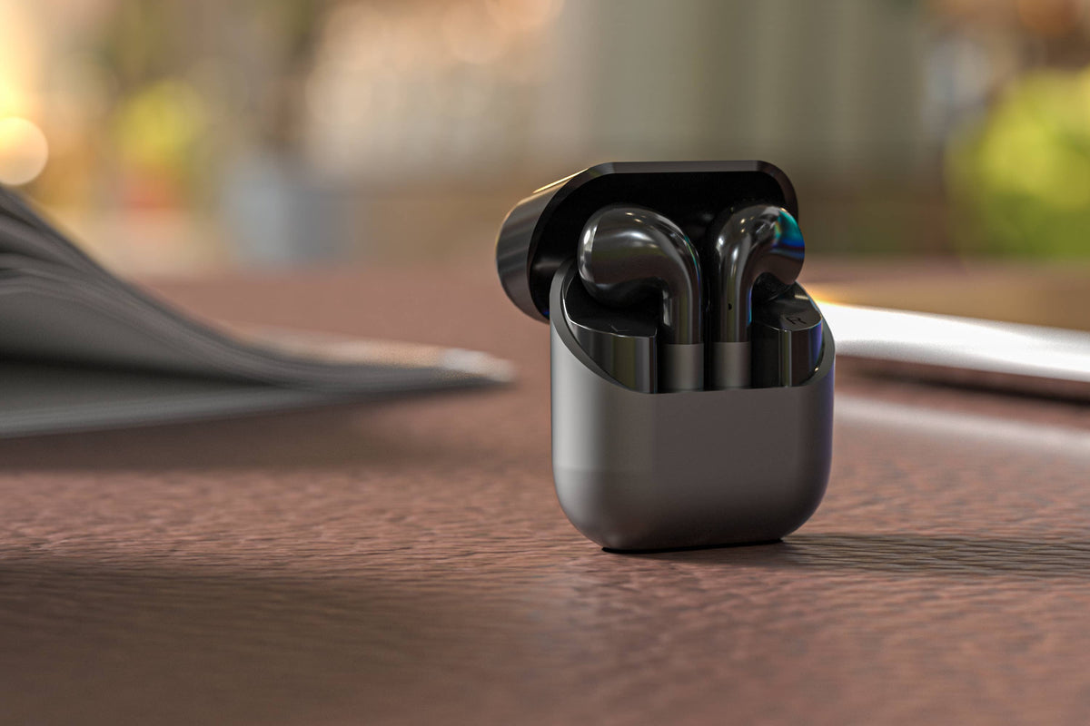 Noise Cancellation Laud Wireless Earphones - Retail Pack: Black