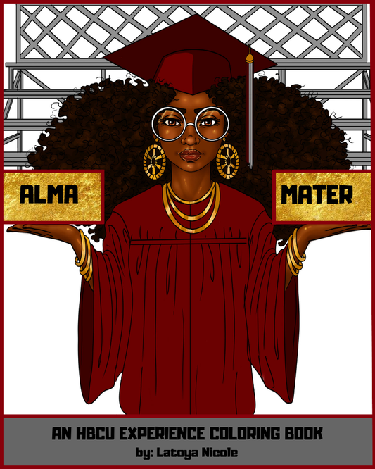 Alma Mater: An HBCU Coloring Book