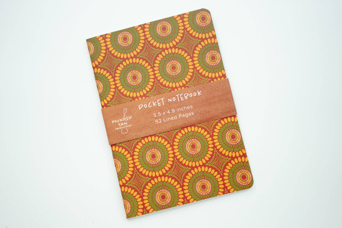 African Print Pocket Notebook - Bloom (Ankara)