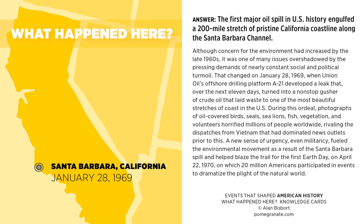 What Happened Here? Events that Shaped American History Knowledge Cards