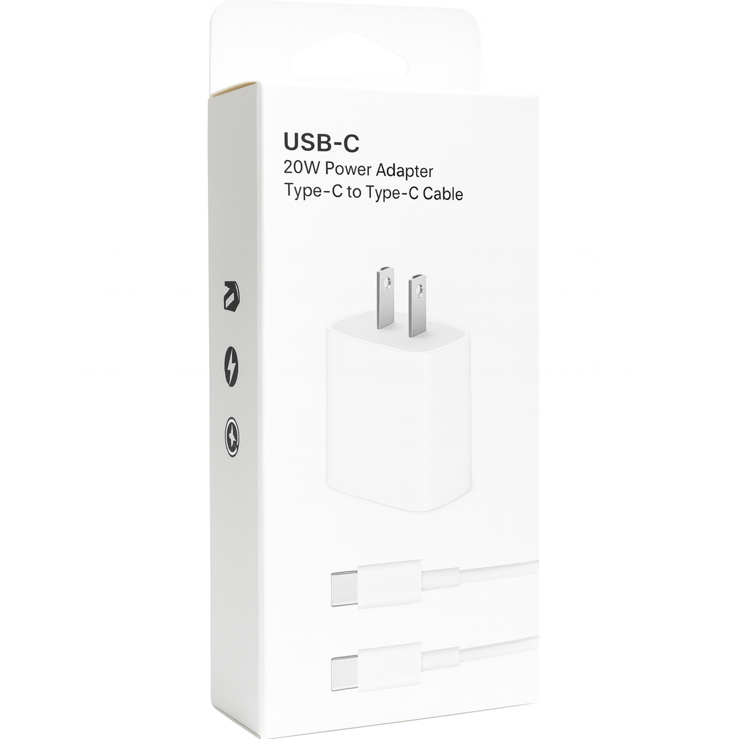 20W PD Combo with Type-C to Type-C Cable and PD Wall Charger