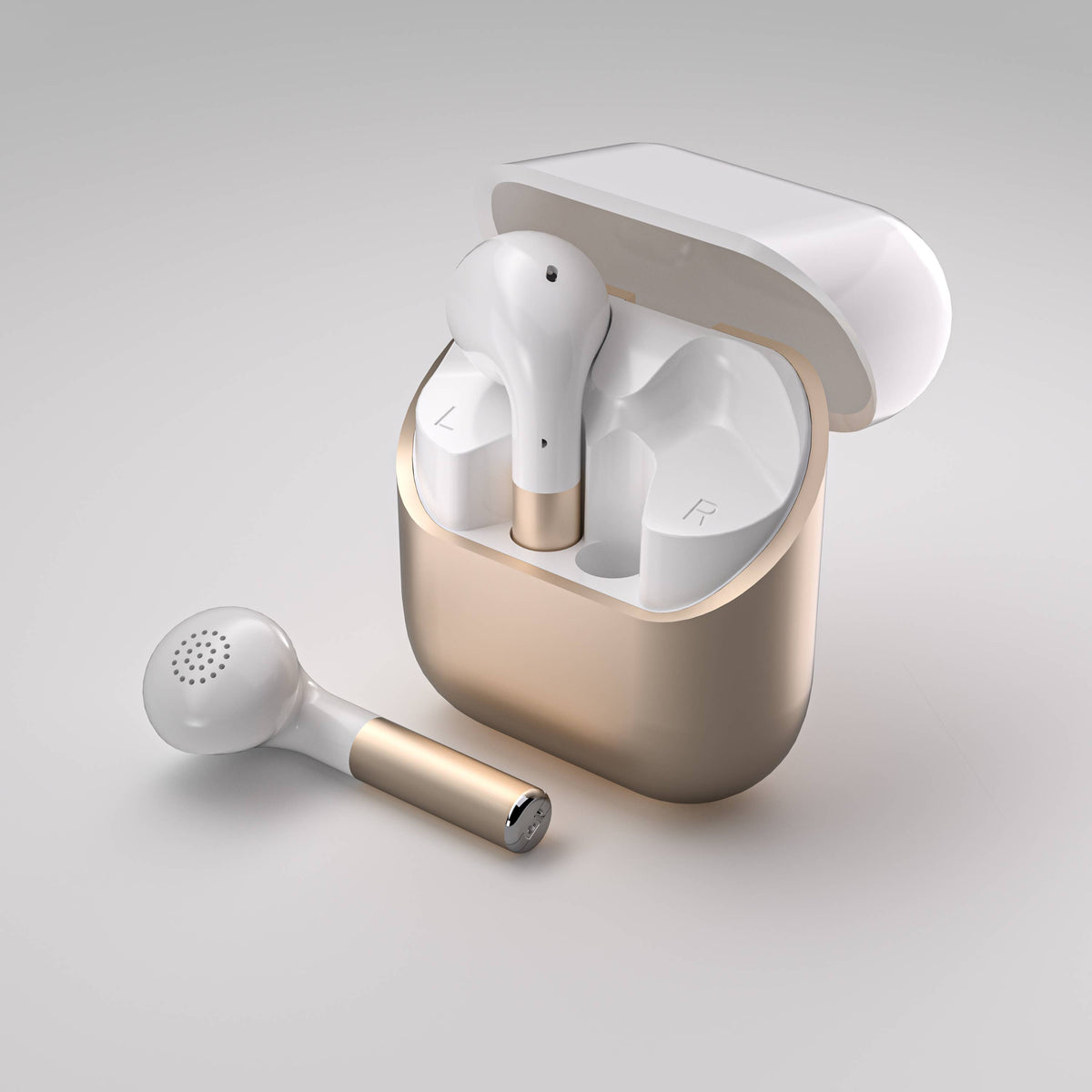 Noise Cancellation Laud Wireless Earphones - Retail Pack: Black