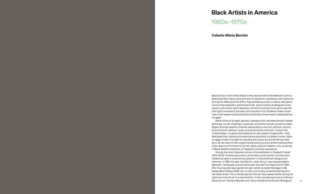 Black Artists in America: From Civil Rights: Hardcover