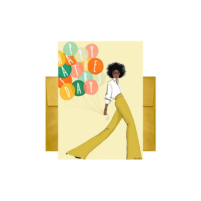 Mother's Day Balloons Greeting Card