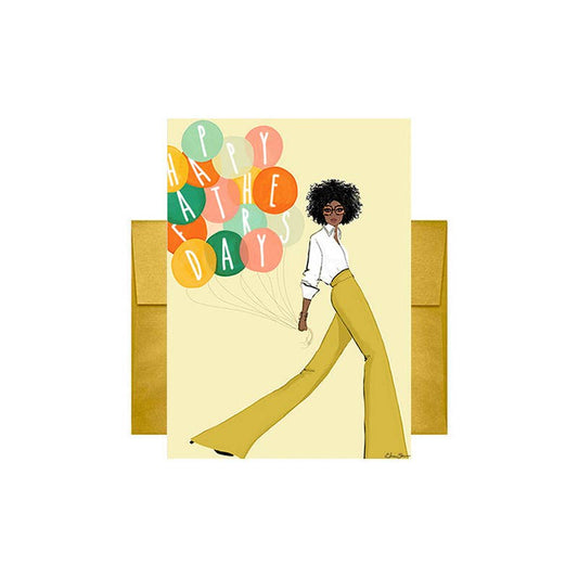 Mother's Day Balloons Greeting Card