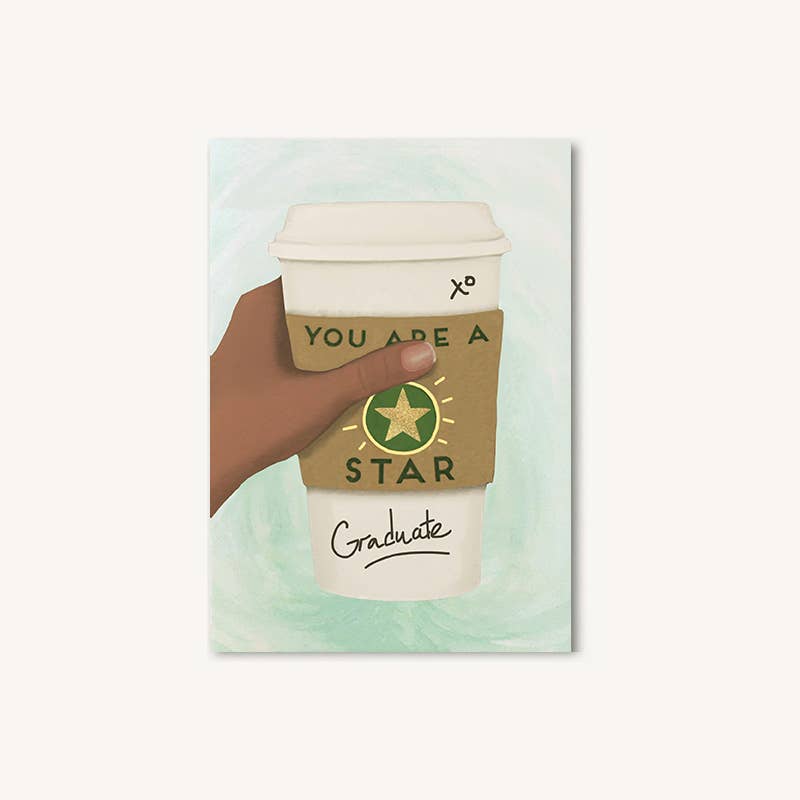 Star Graduate Graduation Greeting Card
