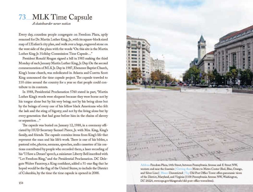 111 Places in Washington, DC That You Must Not Miss by Andrea  Seige