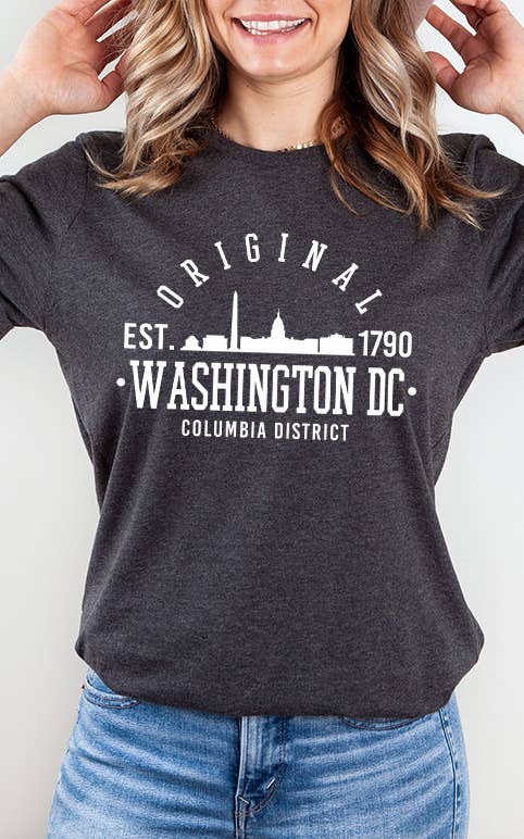 Washington DC Columbia District City Graphic Tee