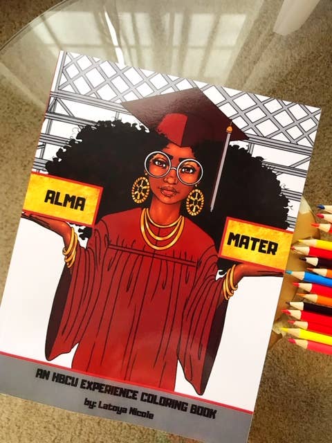 Alma Mater: An HBCU Coloring Book