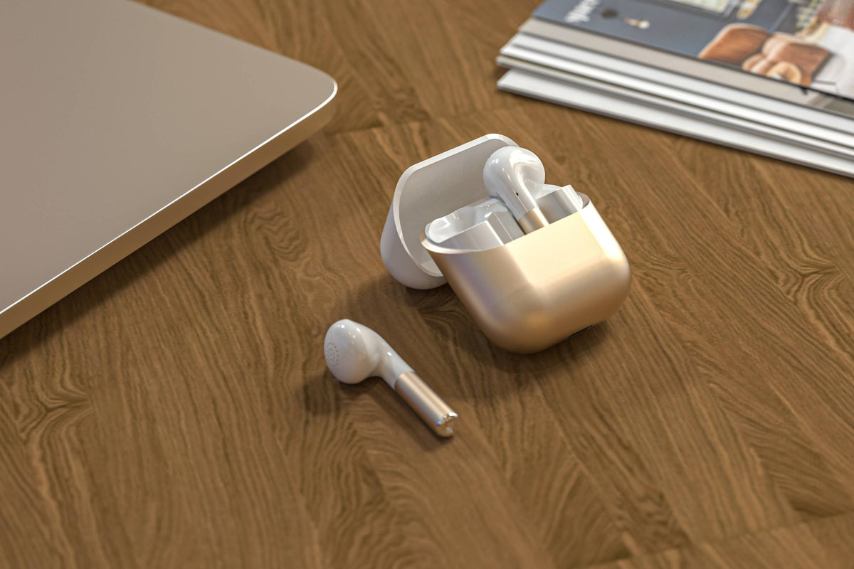 Noise Cancellation Laud Wireless Earphones - Retail Pack: Black