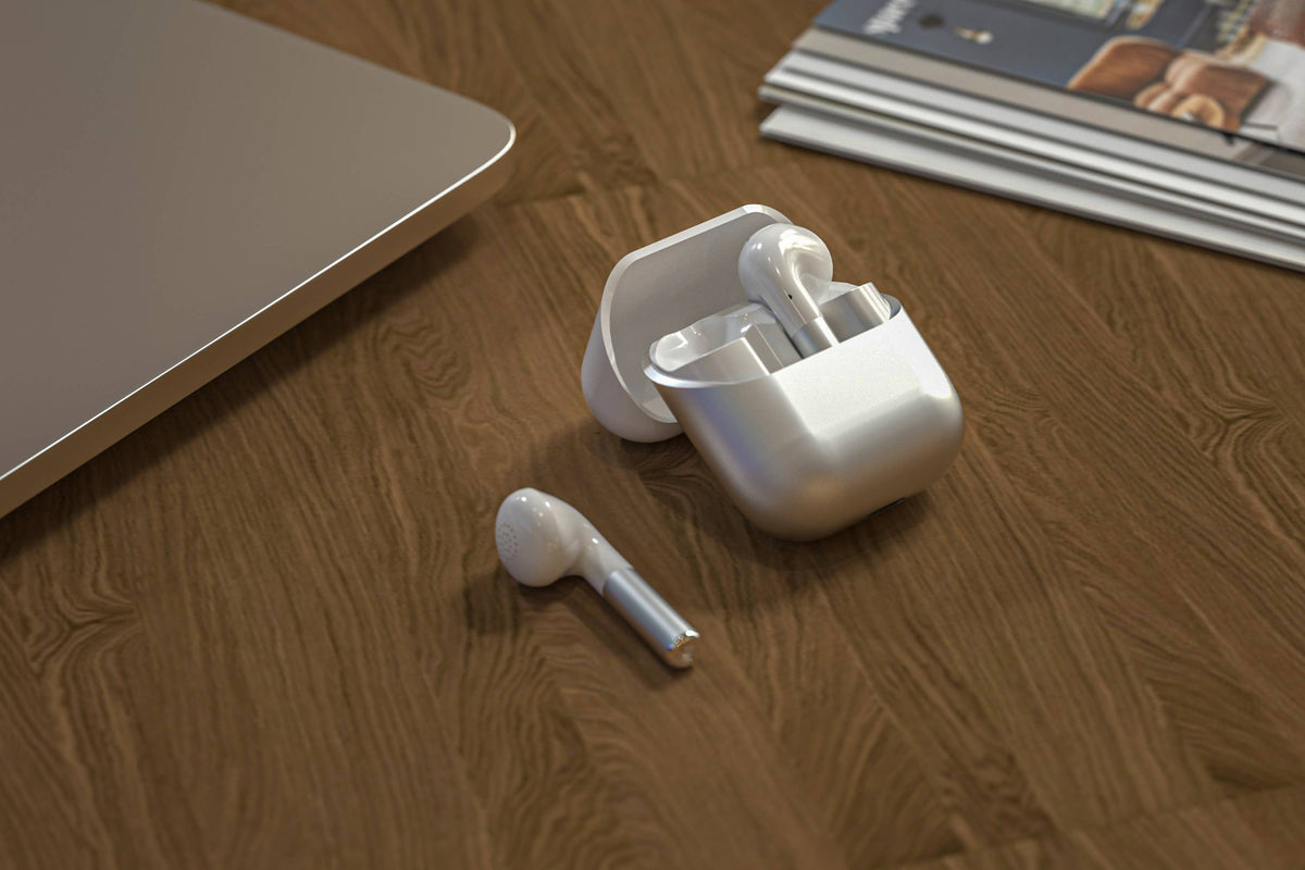 Noise Cancellation Laud Wireless Earphones - Retail Pack: Black