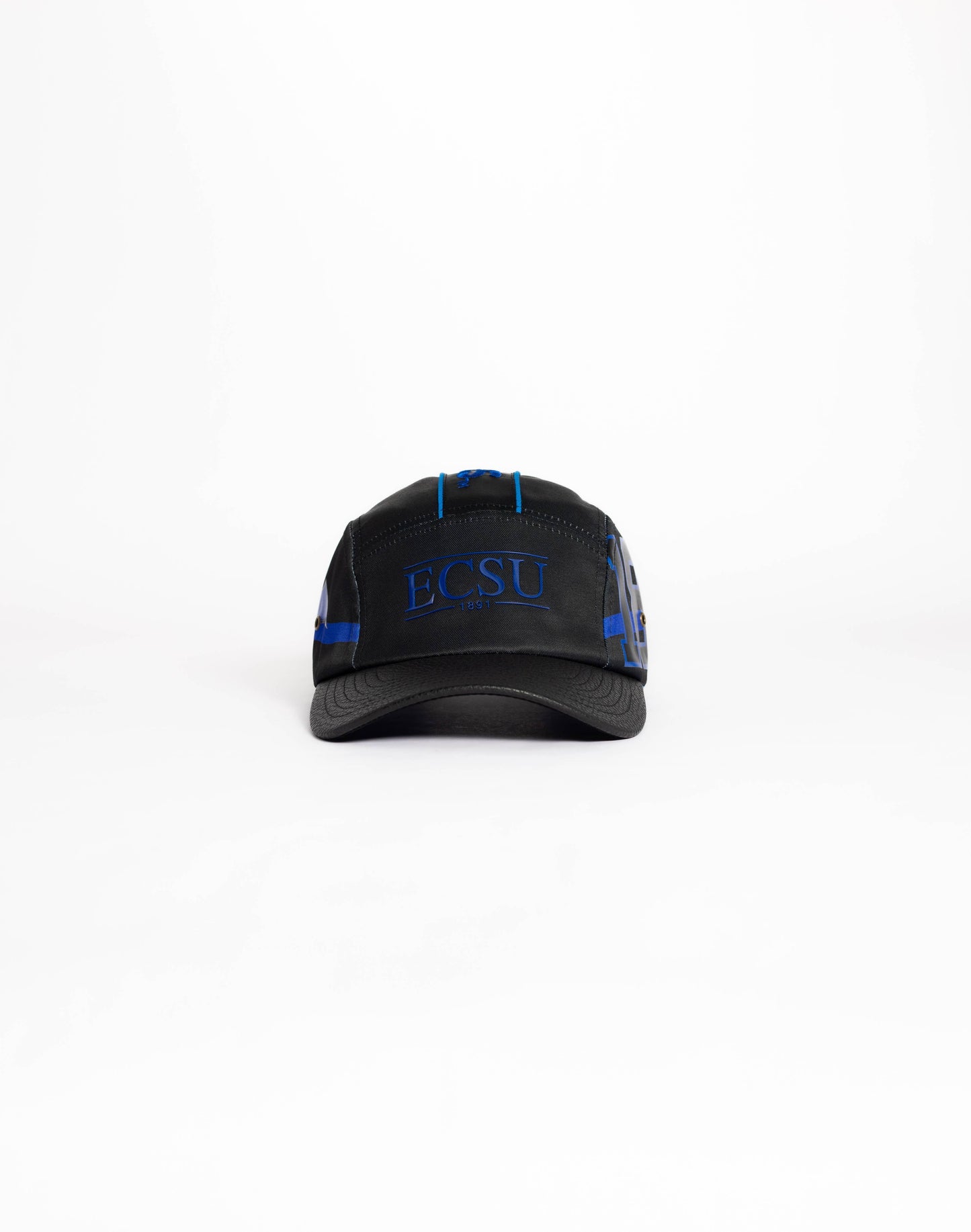 ECSU Baseball Cap with Leather Brim