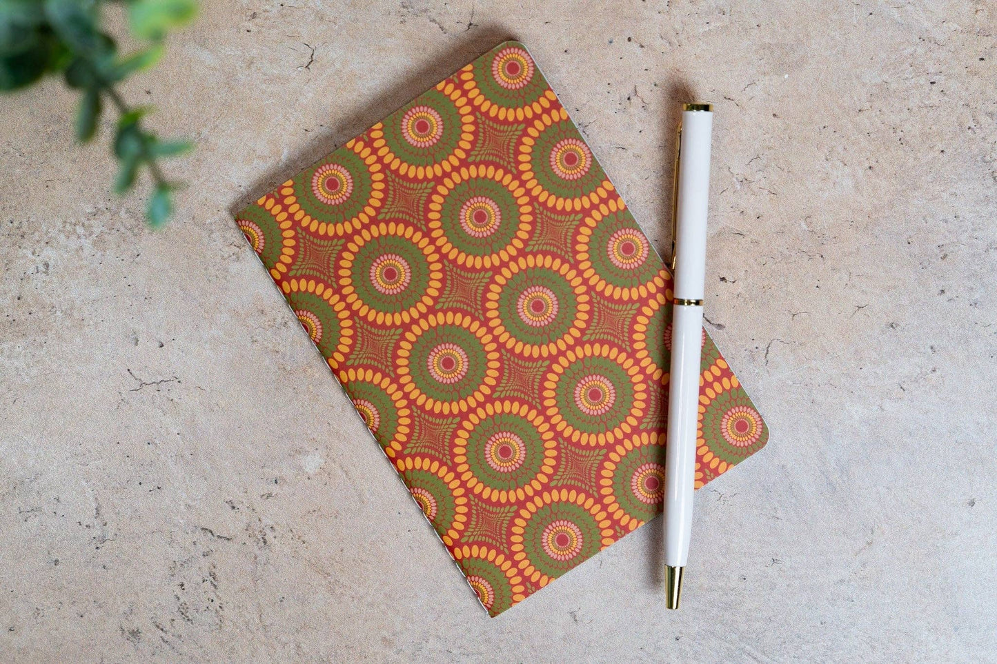 African Print Pocket Notebook - Bloom (Ankara)