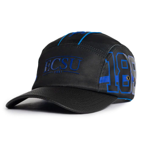ECSU Baseball Cap with Leather Brim